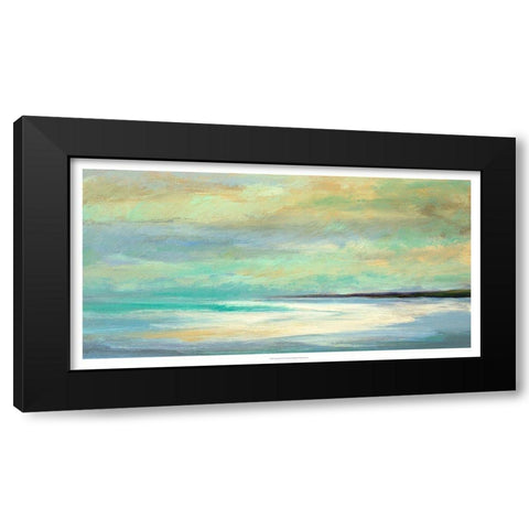 Shoreline III Black Modern Wood Framed Art Print by Finch, Sheila