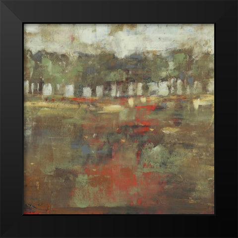 Marsh Plane II Black Modern Wood Framed Art Print by Goldberger, Jennifer