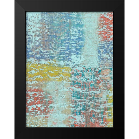 Bold Textures I Black Modern Wood Framed Art Print by Goldberger, Jennifer