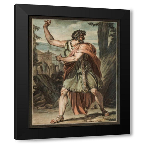 Theatrical Costumes I Black Modern Wood Framed Art Print by Chery, M.