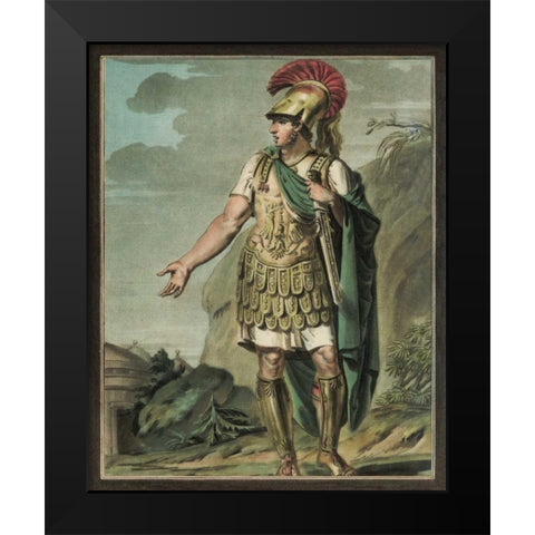 Theatrical Costumes II Black Modern Wood Framed Art Print by Chery, M.
