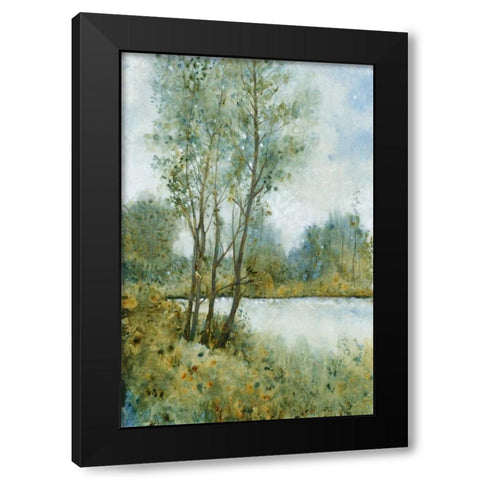 Early Spring II Black Modern Wood Framed Art Print with Double Matting by OToole, Tim