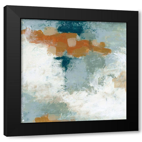 Lake Effect II Black Modern Wood Framed Art Print by Vess, June Erica