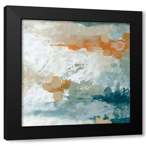 Lake Effect IV Black Modern Wood Framed Art Print by Vess, June Erica