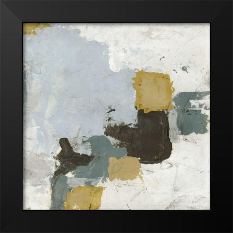 Uptown Shuffle II Black Modern Wood Framed Art Print by Vess, June Erica