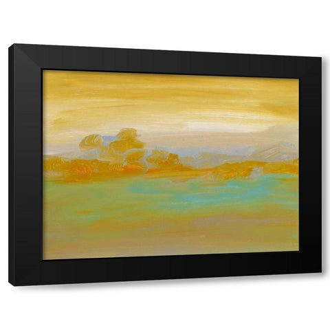 Ambient II Black Modern Wood Framed Art Print by Gordon, Sharon