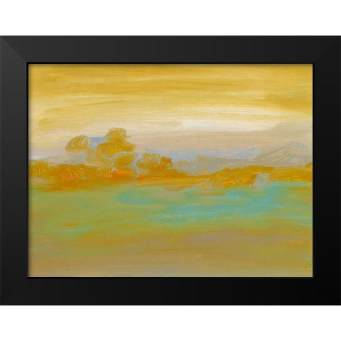 Ambient II Black Modern Wood Framed Art Print by Gordon, Sharon