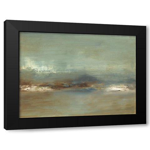 Inlet I Black Modern Wood Framed Art Print with Double Matting by Gordon, Sharon