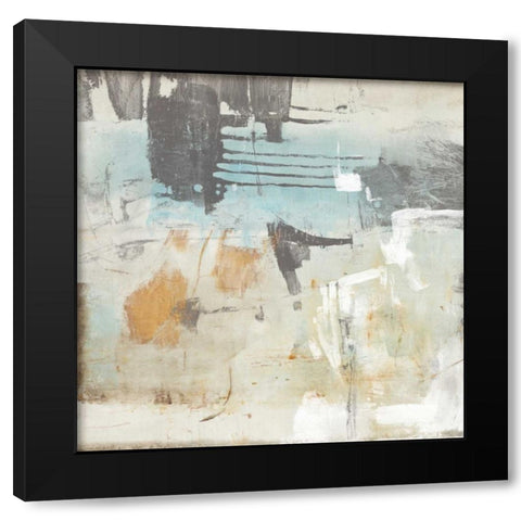 Fission I Black Modern Wood Framed Art Print with Double Matting by OToole, Tim