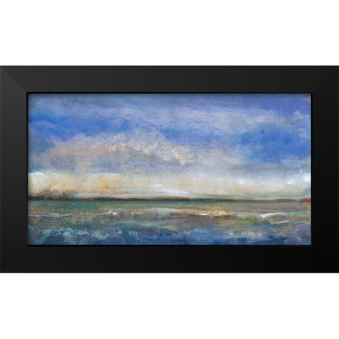 Ocean Spray II Black Modern Wood Framed Art Print by OToole, Tim