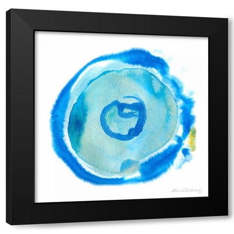 Nebulae II Black Modern Wood Framed Art Print by Ludwig, Alicia