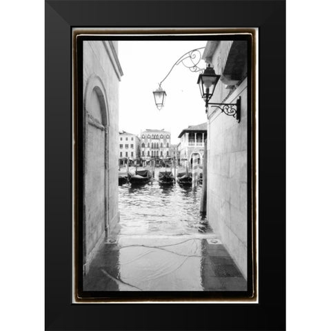 Glimpses-Grand Canal Venice III Black Modern Wood Framed Art Print by DeNardo, Laura