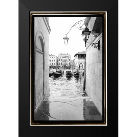 Glimpses Grand Canal Venice III Black Modern Wood Framed Art Print by DeNardo, Laura