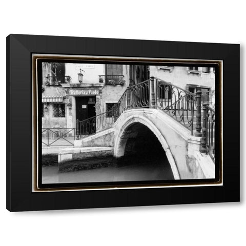 Hidden Passages Venice II Black Modern Wood Framed Art Print by DeNardo, Laura