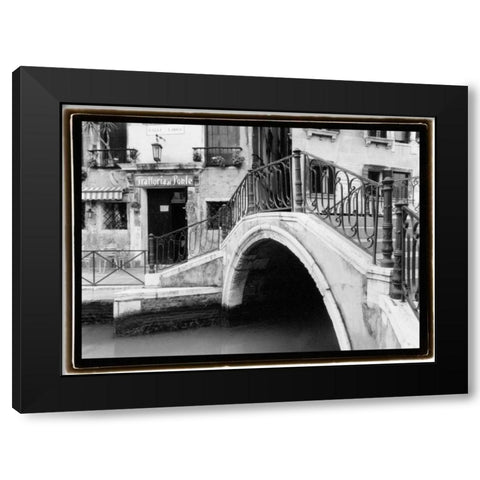 Hidden Passages Venice II Black Modern Wood Framed Art Print by DeNardo, Laura