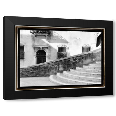 Hidden Passages Venice III Black Modern Wood Framed Art Print by DeNardo, Laura