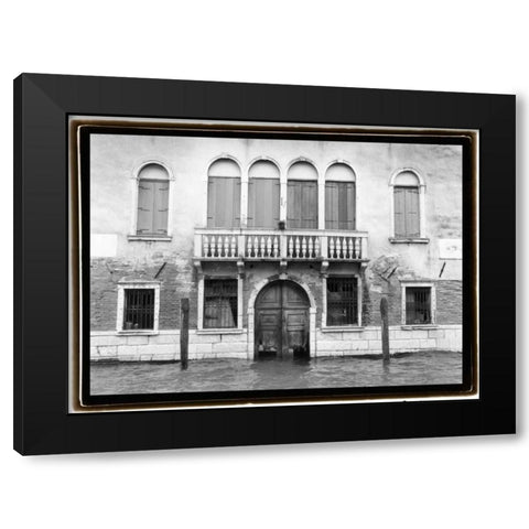 Hidden Passages Venice IV Black Modern Wood Framed Art Print by DeNardo, Laura