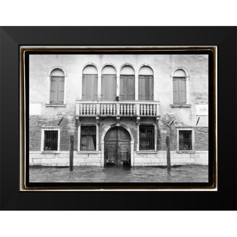 Hidden Passages Venice IV Black Modern Wood Framed Art Print by DeNardo, Laura