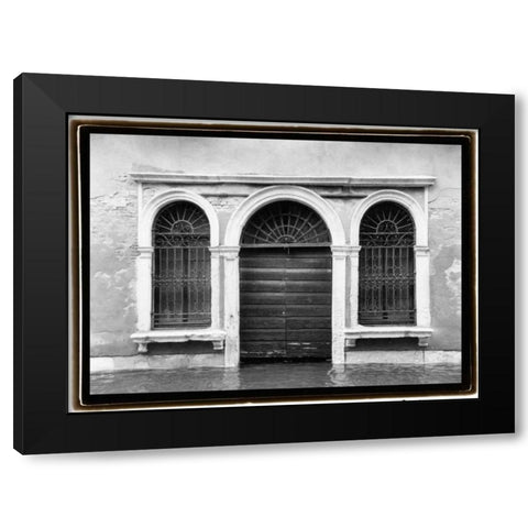 Hidden Passages Venice V Black Modern Wood Framed Art Print by DeNardo, Laura