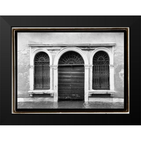 Hidden Passages Venice V Black Modern Wood Framed Art Print by DeNardo, Laura