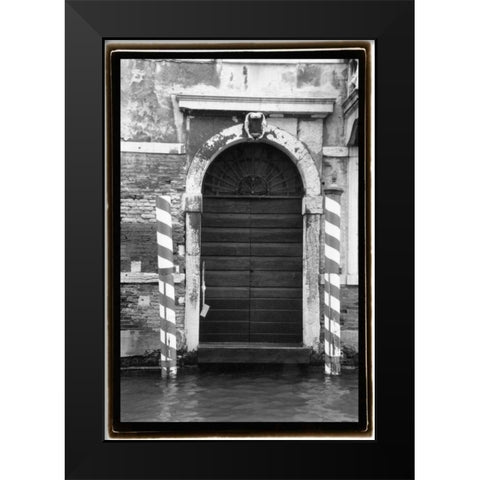 Hidden Passages Venice VI Black Modern Wood Framed Art Print by DeNardo, Laura