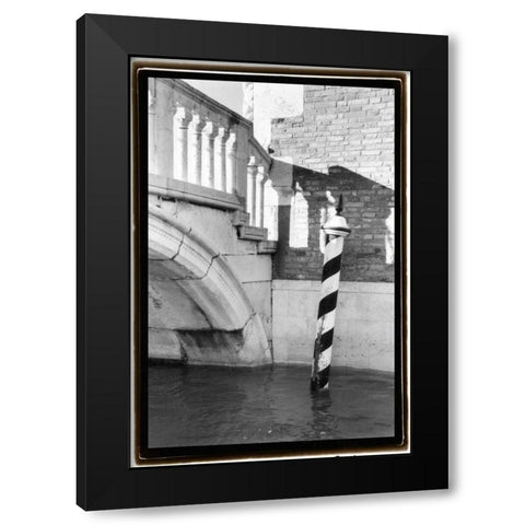 Hidden Passages Venice VII Black Modern Wood Framed Art Print by DeNardo, Laura