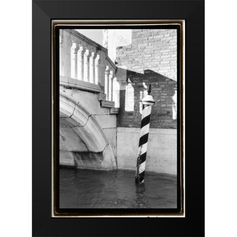 Hidden Passages Venice VII Black Modern Wood Framed Art Print by DeNardo, Laura