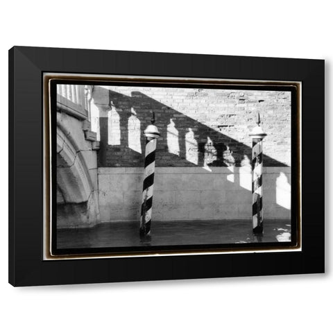 Hidden Passages Venice VIII Black Modern Wood Framed Art Print by DeNardo, Laura