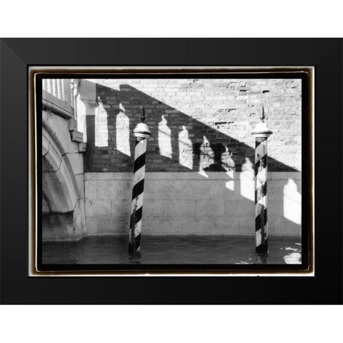 Hidden Passages Venice VIII Black Modern Wood Framed Art Print by DeNardo, Laura