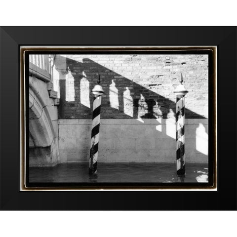 Hidden Passages Venice VIII Black Modern Wood Framed Art Print by DeNardo, Laura