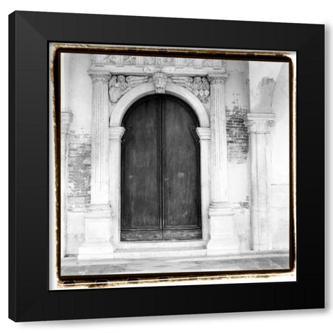 Venetian Doorways II Black Modern Wood Framed Art Print by DeNardo, Laura