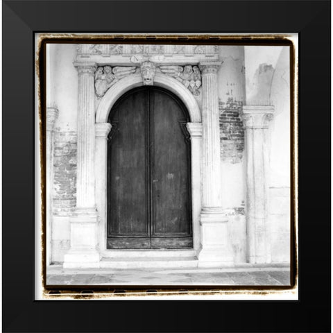 Venetian Doorways II Black Modern Wood Framed Art Print by DeNardo, Laura