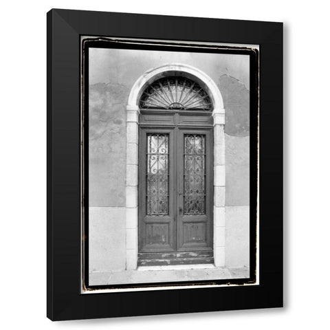 Venetian Doorways III Black Modern Wood Framed Art Print by DeNardo, Laura