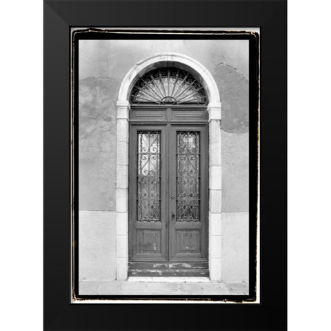 Venetian Doorways III Black Modern Wood Framed Art Print by DeNardo, Laura