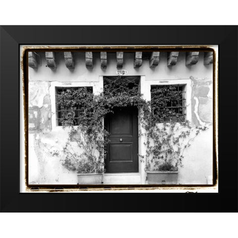 Venetian Doorways V Black Modern Wood Framed Art Print by DeNardo, Laura