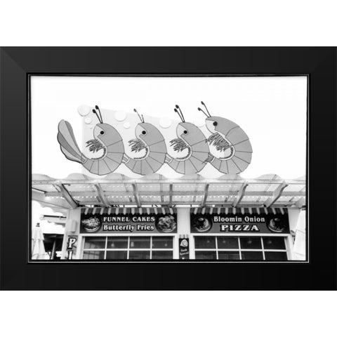 For Your Amusement III Black Modern Wood Framed Art Print by DeNardo, Laura