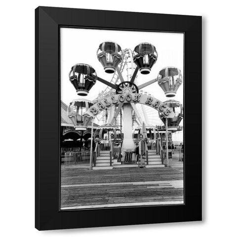 For Your Amusement IV Black Modern Wood Framed Art Print by DeNardo, Laura