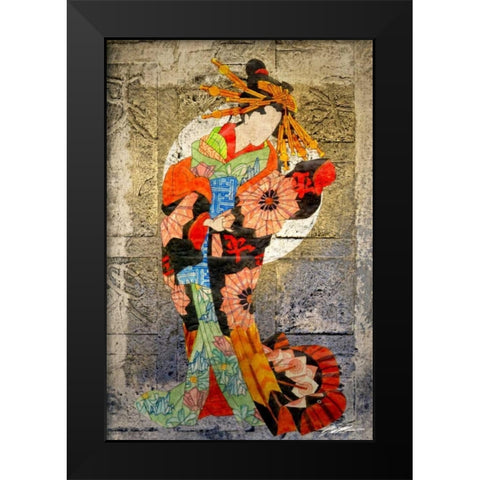 Entertainer I Black Modern Wood Framed Art Print by Butler, John