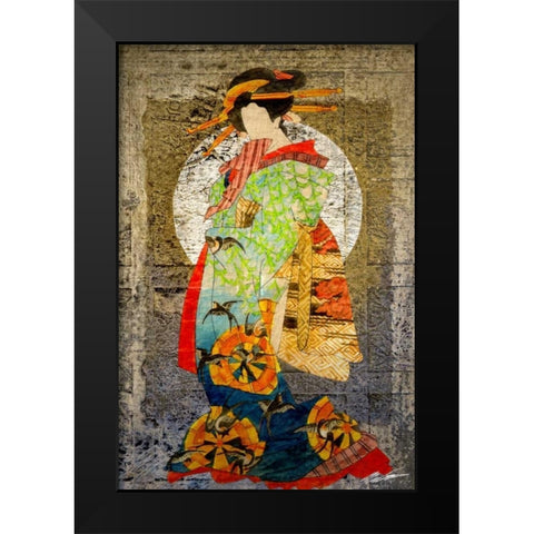 Entertainer II Black Modern Wood Framed Art Print by Butler, John