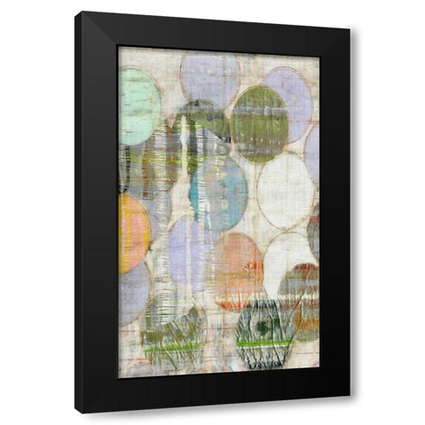 Ovation II Black Modern Wood Framed Art Print with Double Matting by Butler, John