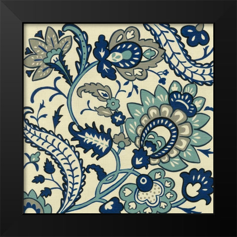 Cornelia Chintz I Black Modern Wood Framed Art Print by Zarris, Chariklia