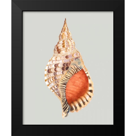 Giant Triton Black Modern Wood Framed Art Print by Willett, Michael