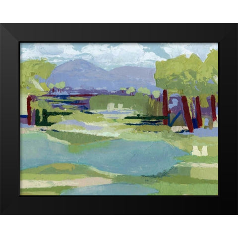 Pastel Marsh II Black Modern Wood Framed Art Print by Popp, Grace