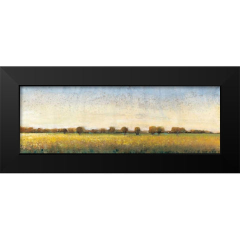 Flowering Meadow I Black Modern Wood Framed Art Print by OToole, Tim