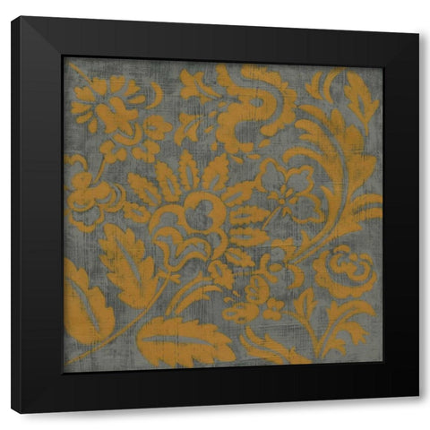 Mandarin Grove I Black Modern Wood Framed Art Print with Double Matting by Zarris, Chariklia