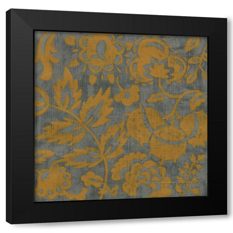 Mandarin Grove II Black Modern Wood Framed Art Print with Double Matting by Zarris, Chariklia