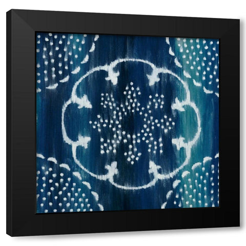 Moonbeam I Black Modern Wood Framed Art Print with Double Matting by Zarris, Chariklia