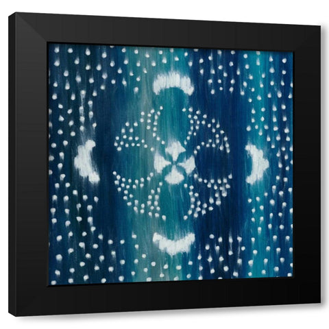 Moonbeam III Black Modern Wood Framed Art Print with Double Matting by Zarris, Chariklia