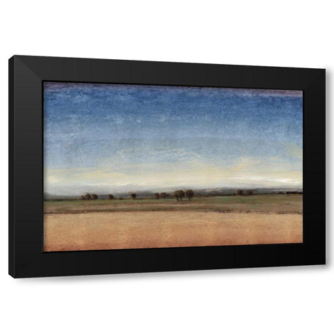 New Land II Black Modern Wood Framed Art Print with Double Matting by OToole, Tim