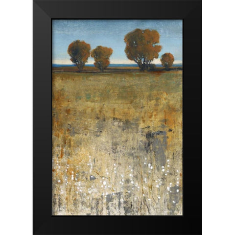 Distant Trees I Black Modern Wood Framed Art Print by OToole, Tim